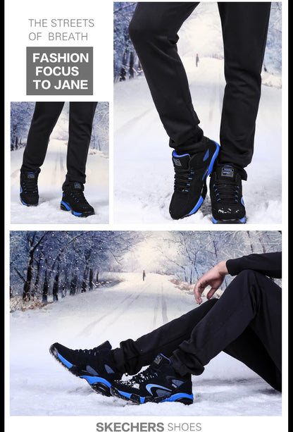 Men’s winter snow shoes, warm and non-slip