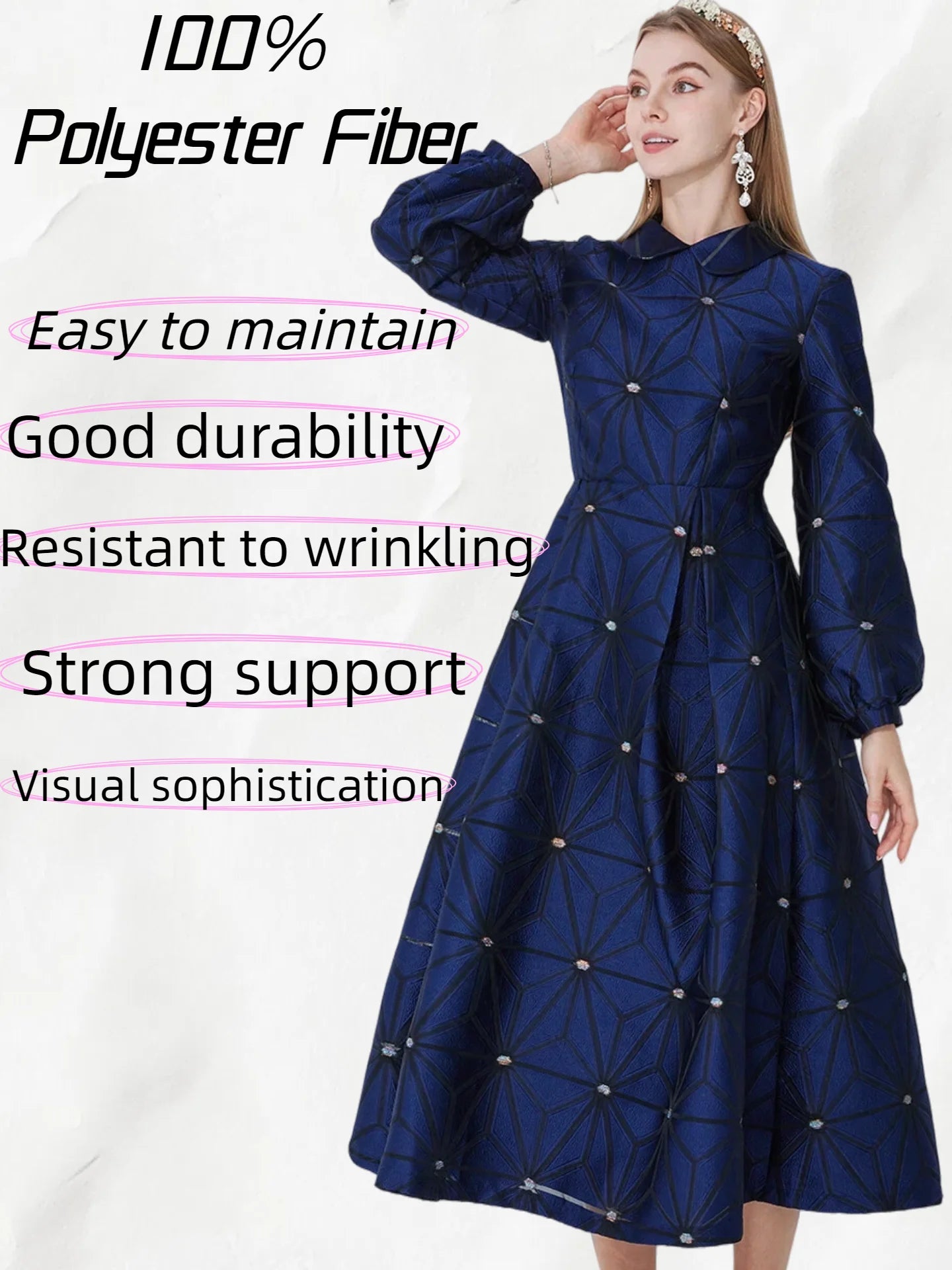 Minimalist elegant women’s Long Dress