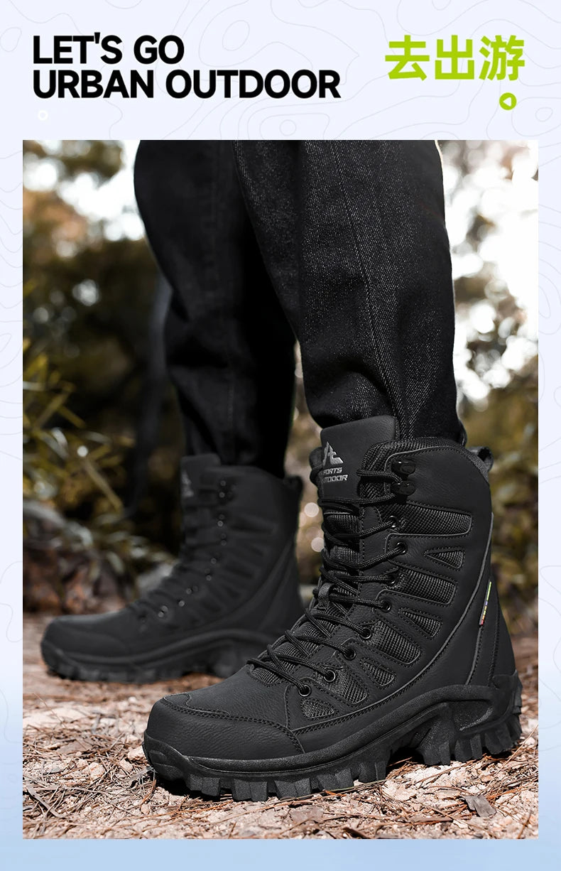 Men’s ultralight breathable mesh tactical boots