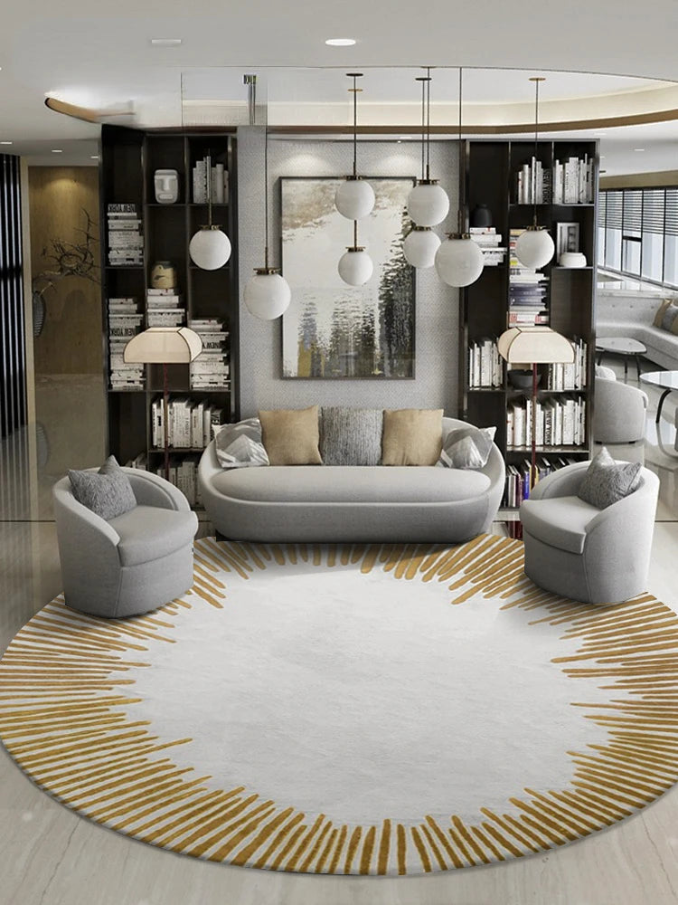 Plush, fluffy area rug—luxurious and soft for your living room, bedroom, or lounge