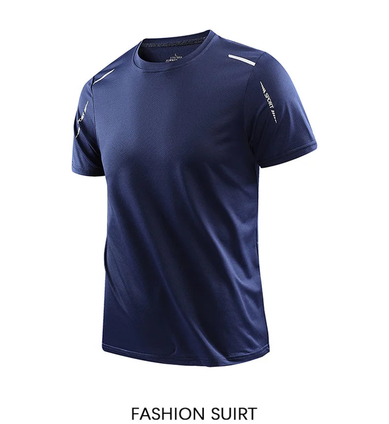Men’s quick-dry running and outdoor sports T-shirt