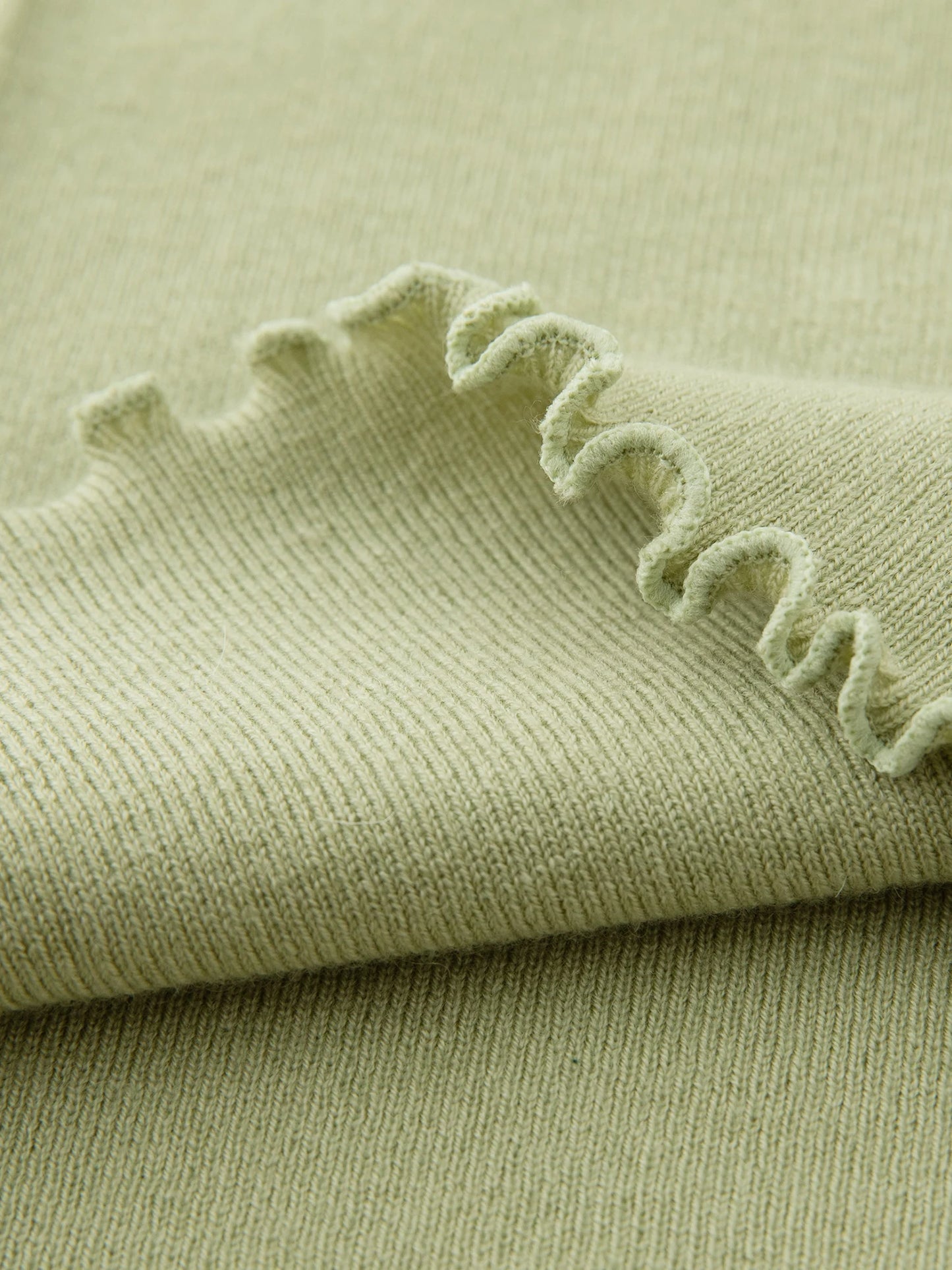 Women’s petite half-high collar embroidered knit sweater