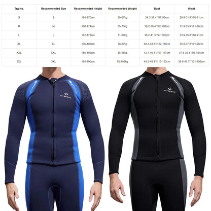 Durable men’s swimwear for cold water activities