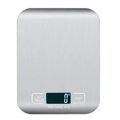Stainless steel electronic scale for food and baking