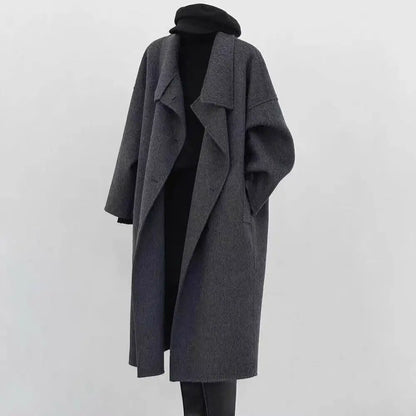 Women’s double-sided cashmere coat