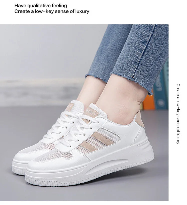 Trendy Thick-Soled Sneakers – Stylish Women’s Summer Shoes