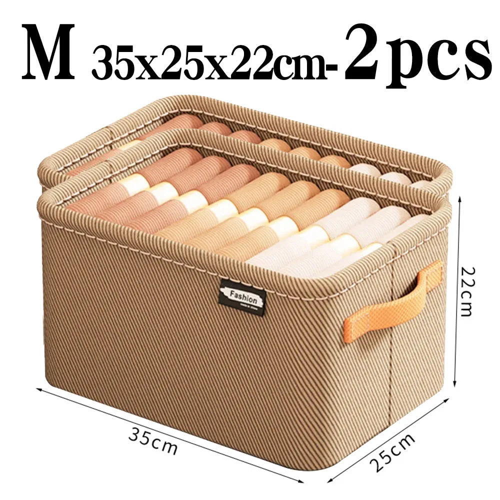 Durable wardrobe storage solution for sweaters, pants, and more