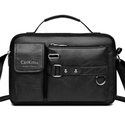 Large-capacity laptop briefcase for office, travel, or school