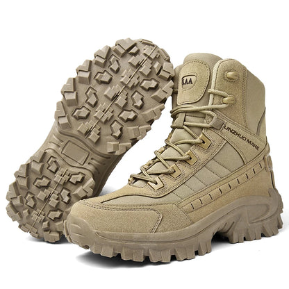 Wear-resistant ankle boots for hunting and walking