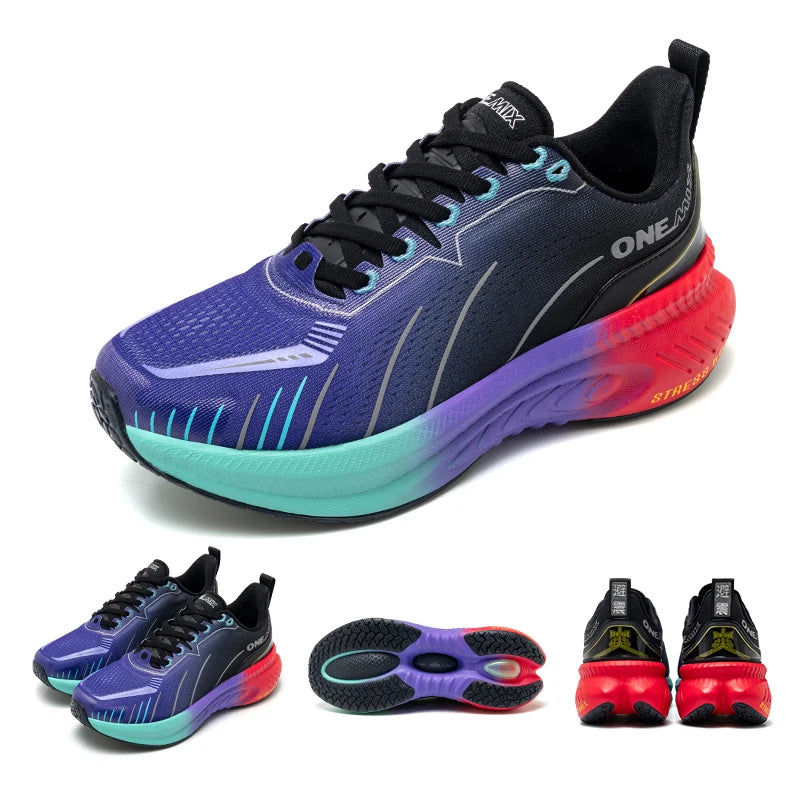 Air-cushion trainers for outdoor sports and jogging