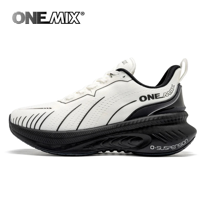 ONEMIX Cushion Running Shoes – Men & Women, Heavy Runner Friendly