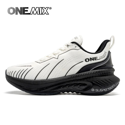 ONEMIX Cushion Running Shoes – Men & Women, Heavy Runner Friendly