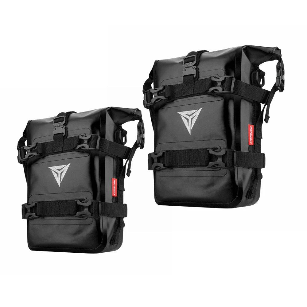 Compact protective bag for motorcycle maintenance gear