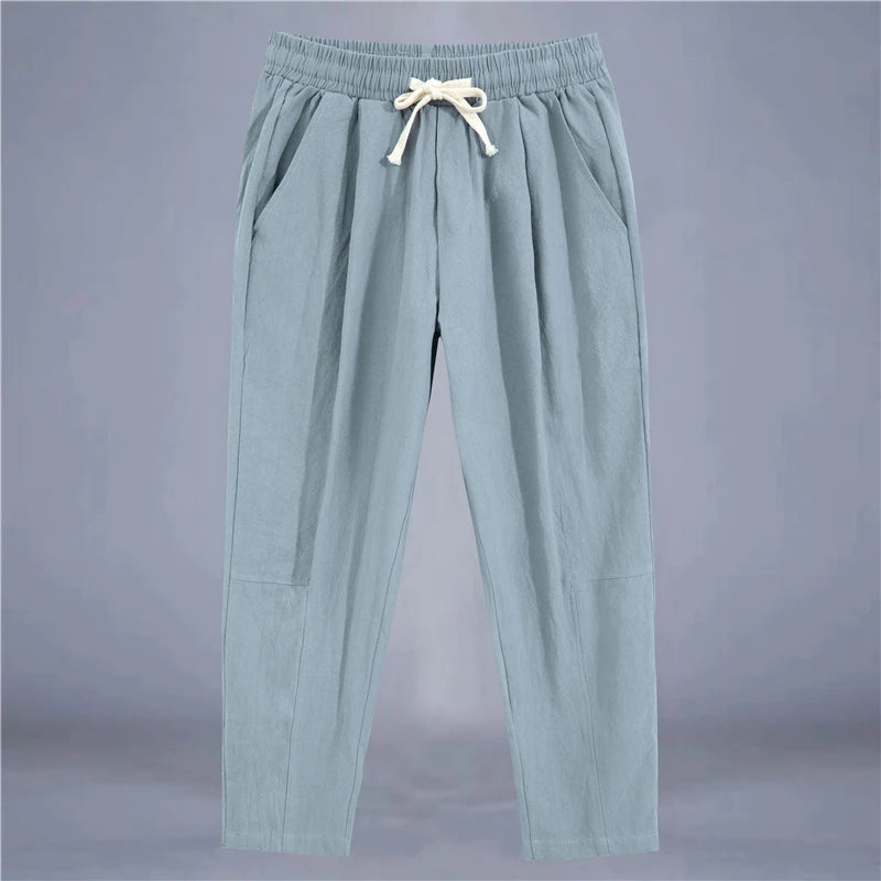 porty jogger pants with a loose fit and clean solid design