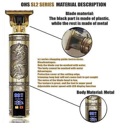 T9 Cordless Electric Hair Trimmer