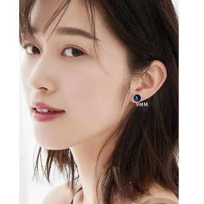 Freshwater Pearl Stud Earrings – 925 Sterling Silver
