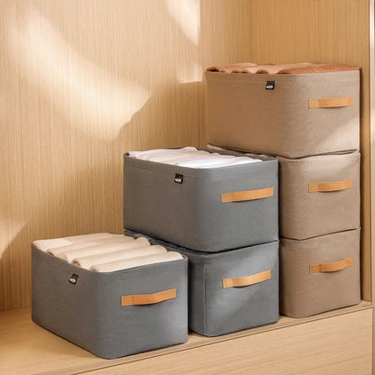 Durable wardrobe storage solution for sweaters, pants, and more