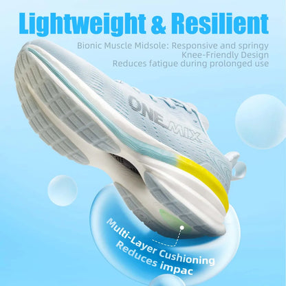 ONEMIX Breathable Running Shoes – Air Cushion Jogging Sneakers