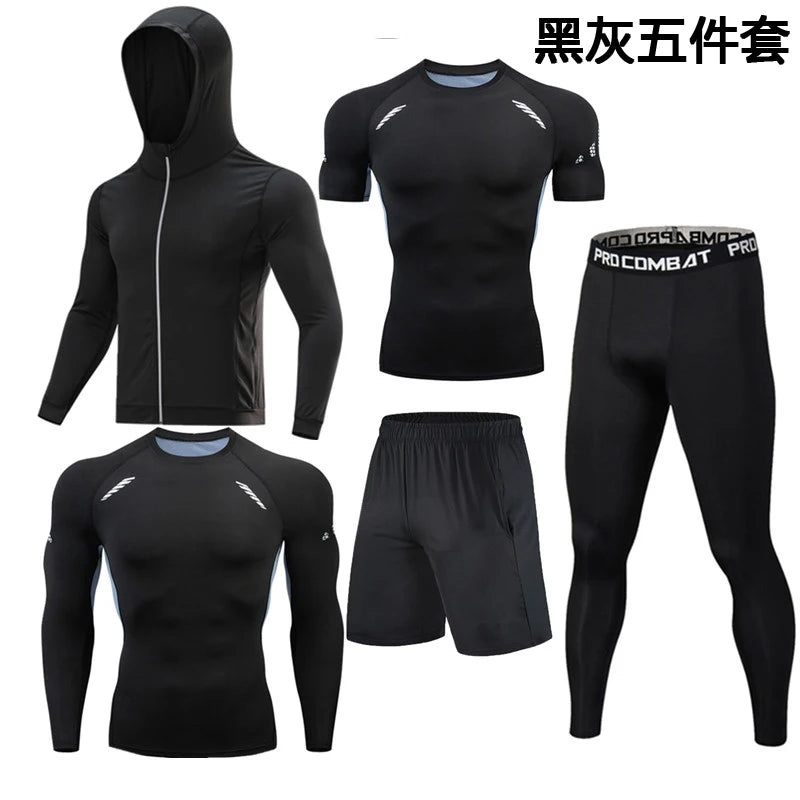 Performance suit for men’s sports and workouts