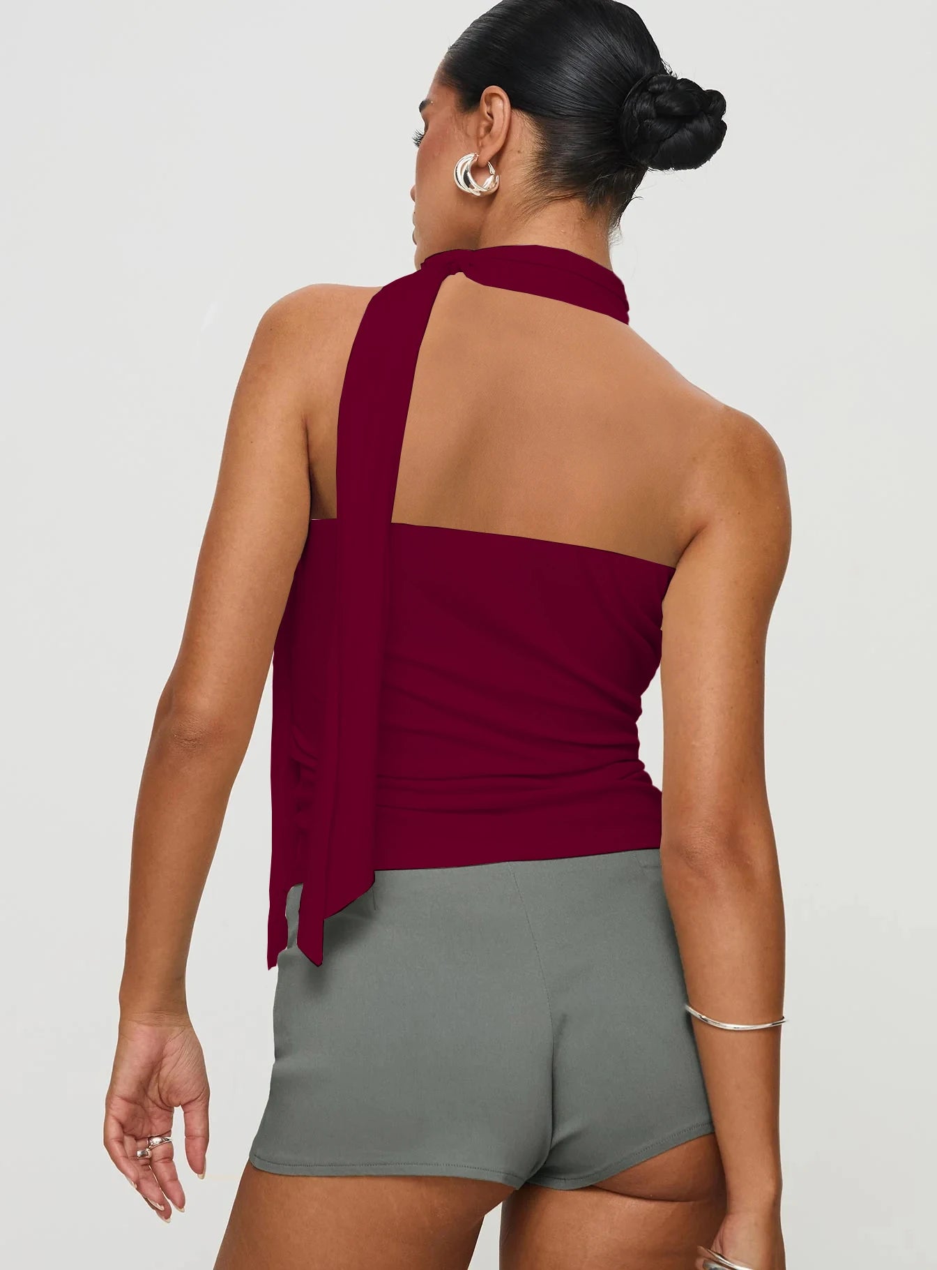 Sexy elegant casual street style top