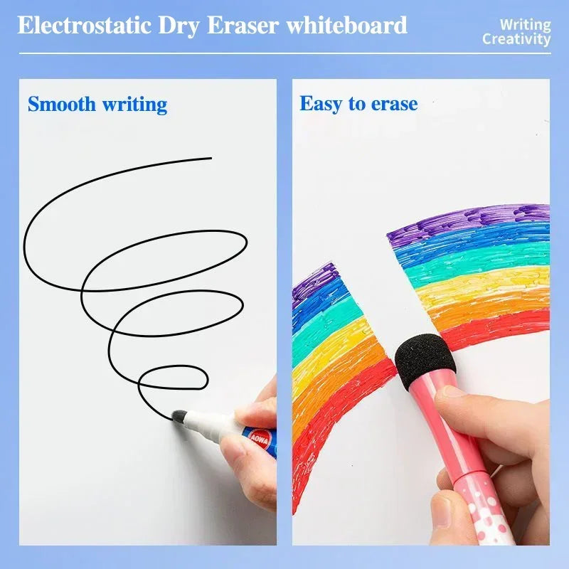 Magnetic dry erase board for fridge—perfect for reminders and memos