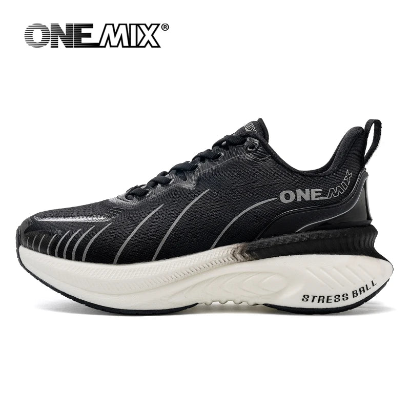 ONEMIX Cushion Running Shoes – Men & Women, Heavy Runner Friendly