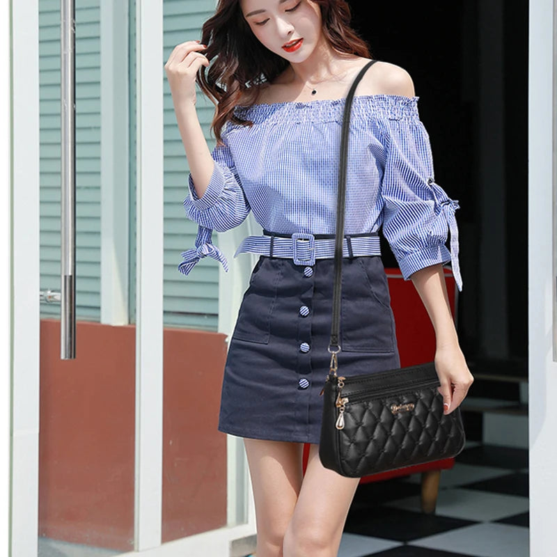 Fashion Leather Handbag – Ladies’ Crossbody & Shoulder Bag
