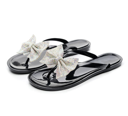 Women’s Sweet Beach Slippers – Anti-Slip Pull-On Flats