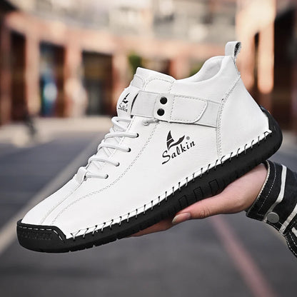 Breathable sneakers and ankle boots for men