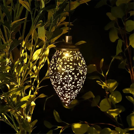Outdoor water-drop solar projection light—waterproof and decorative