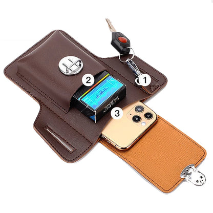 Compact bag for carrying phones and essentials