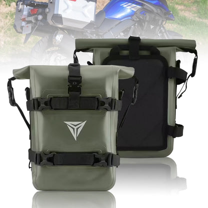 Compact protective bag for motorcycle maintenance gear