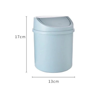 Portable mini waste bin for office, vanity, or study table