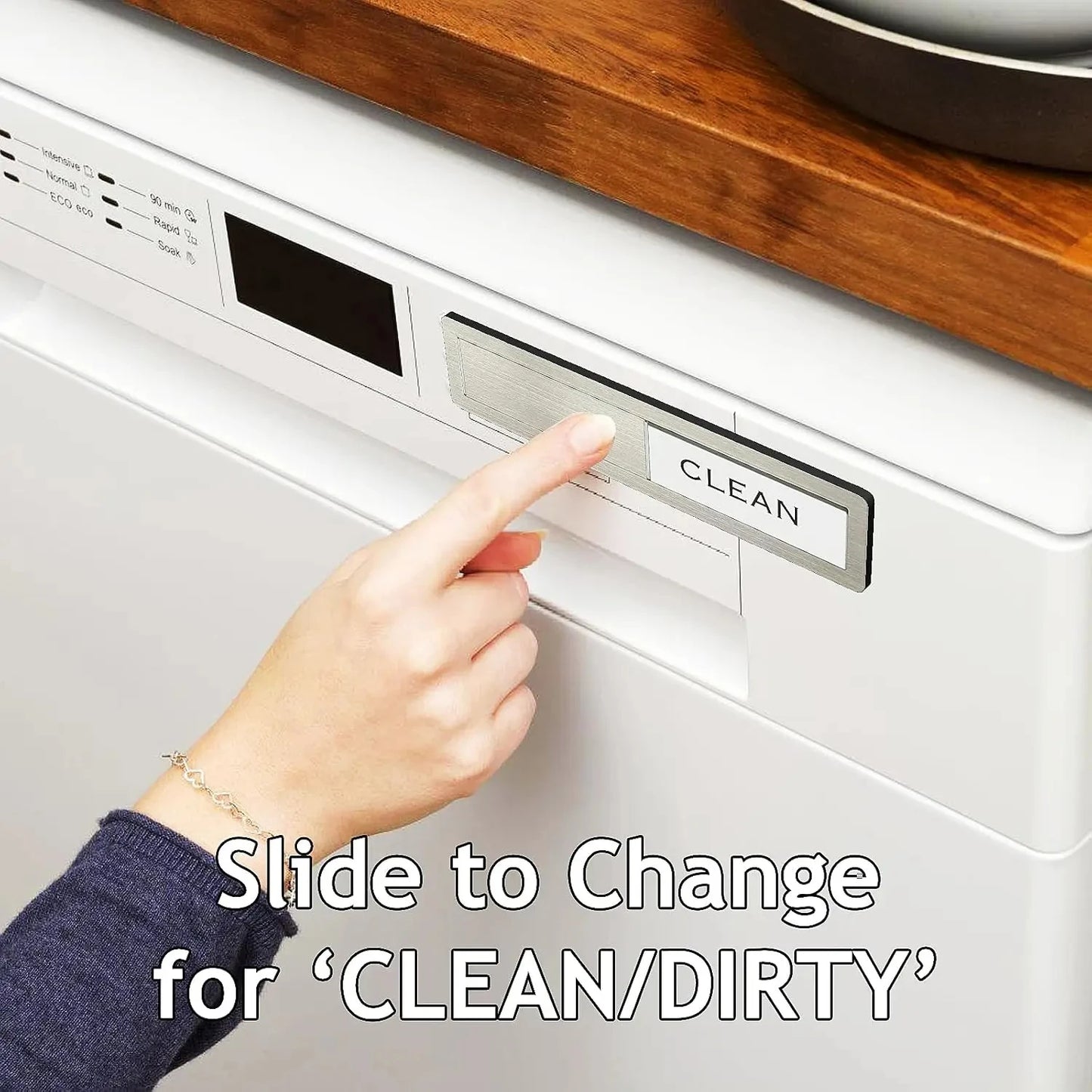 Premium magnetic indicator for organized kitchen workflow