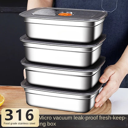 316 stainless steel leak-proof bento lunch box