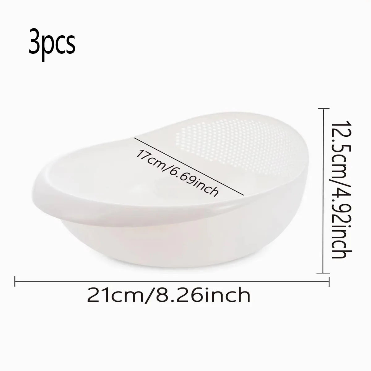 2-in-1 wash-and-drain kitchen organizer bowl