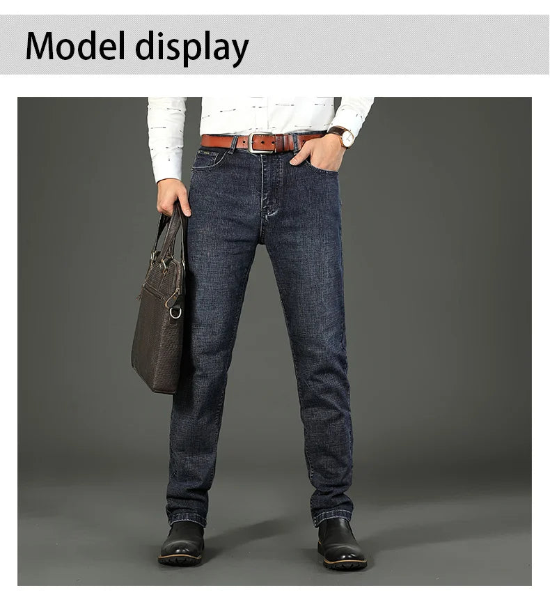 Classic blue & black fashion jeans for men