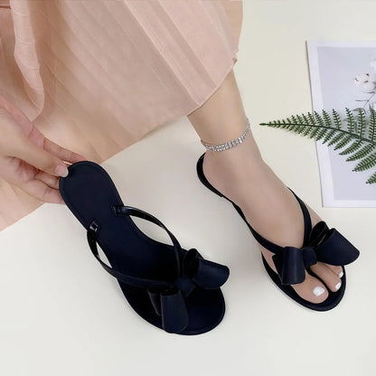 Women’s Sweet Beach Slippers – Anti-Slip Pull-On Flats