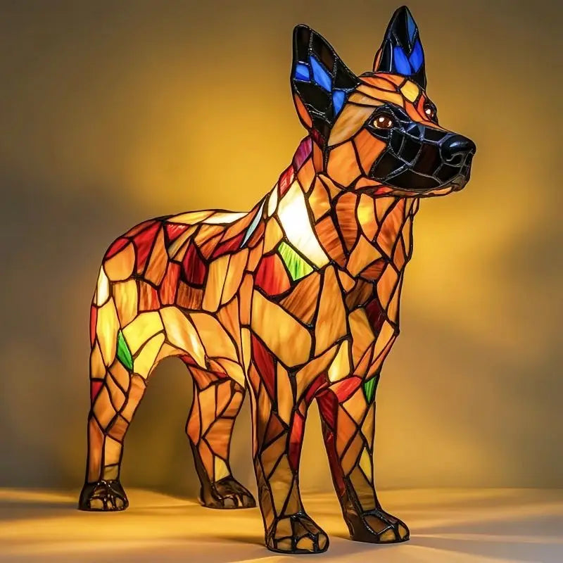 Fun & Artistic Dog-Shaped Decorative Night Light