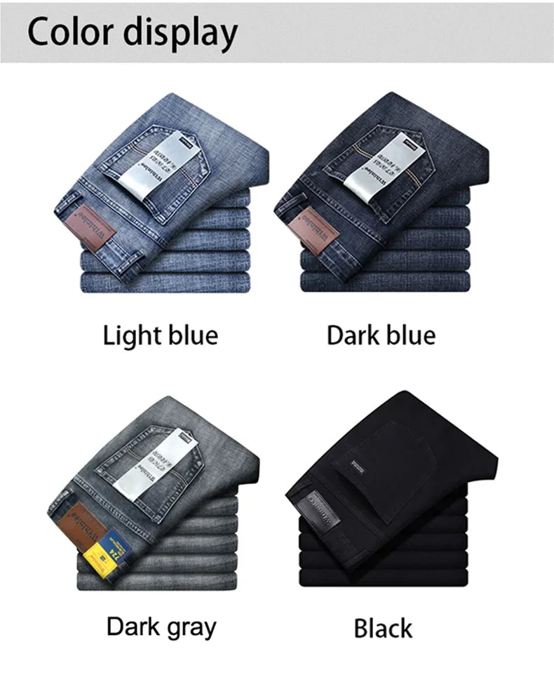 Classic blue & black fashion jeans for men