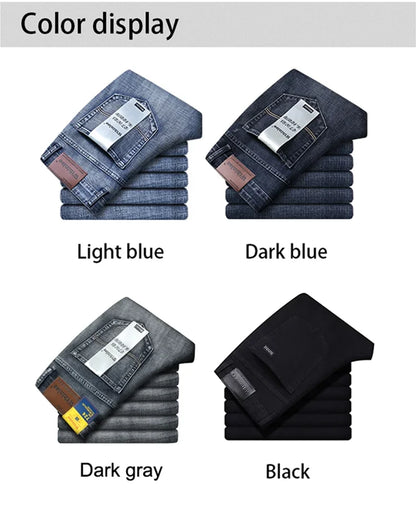 Classic blue & black fashion jeans for men
