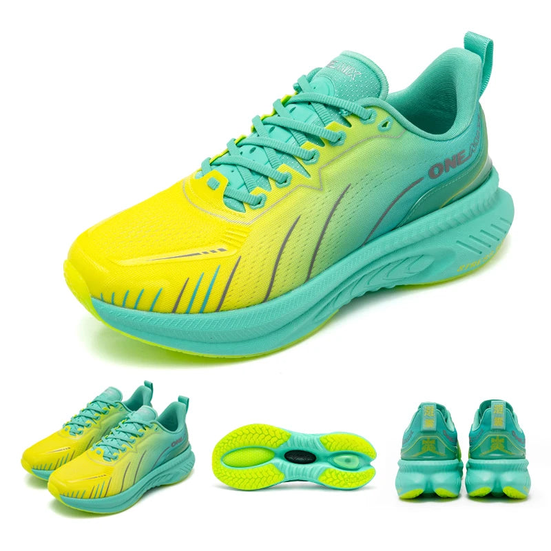 Air-cushion trainers for outdoor sports and jogging