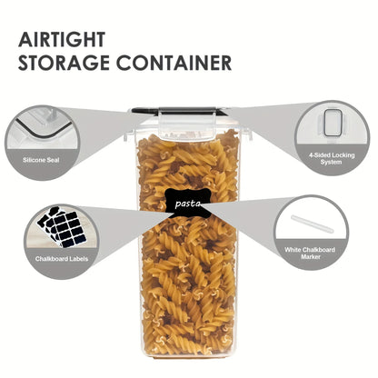 BPA-free sealed container for dry food storage