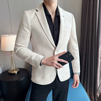 Elegant luxury suit coat for business or wedding