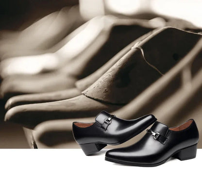Classic high-quality leather men’s loafers