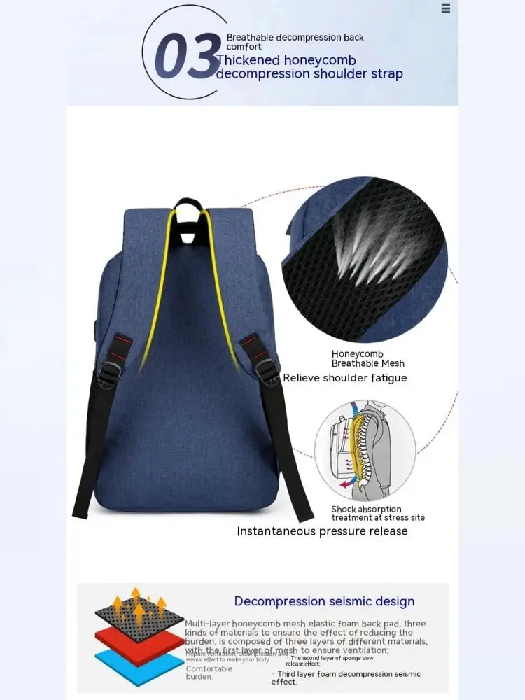 Men’s large-capacity travel backpack