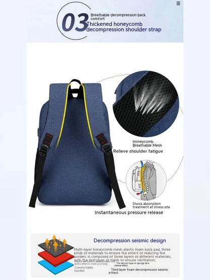 Men’s large-capacity travel backpack