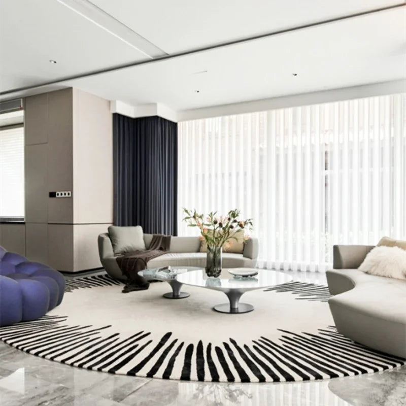 Plush, fluffy area rug—luxurious and soft for your living room, bedroom, or lounge