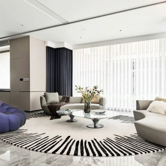 Plush, fluffy area rug—luxurious and soft for your living room, bedroom, or lounge