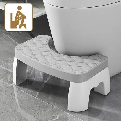 Ergonomic toilet foot stool for kids, adults, seniors, and pregnant women